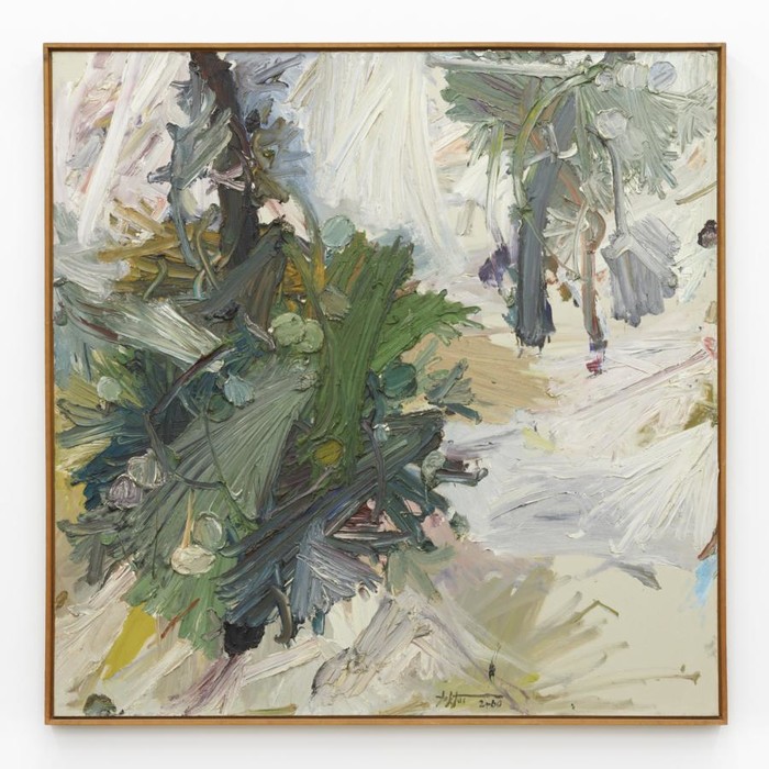 무제 , 1960, 린넨에 유채, 60 × 60인치; 152.4 × 152.4cm