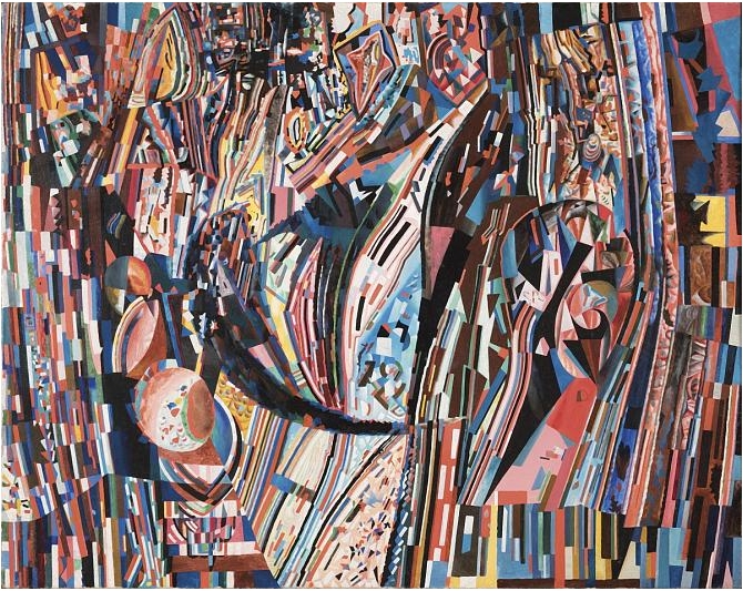 파벨 필로 노프. 무제. 1923. 유지에 유채. 생각하다