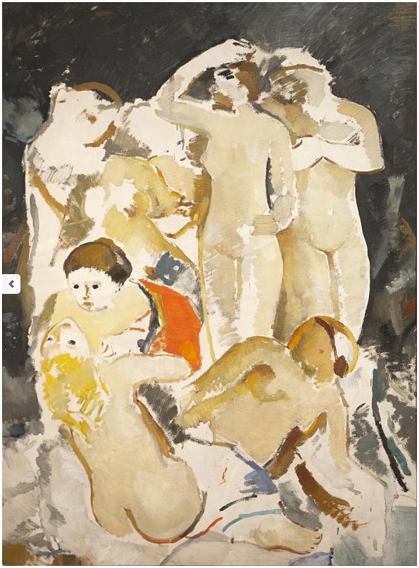 바실리 리다운. 운명. 1922년 유지에 유채. 생각하다