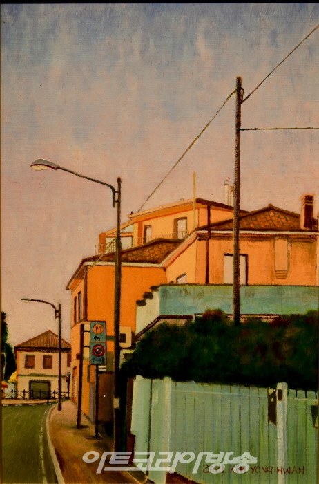 베니스 근교의 여명