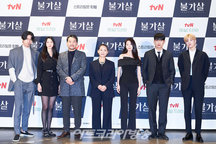 tvN 새 토일드라마 '불가살' 제작발표회(이진욱, 권나라, 정진영, 박명신, 공승연, 이준, 김우석) 제공 tvN