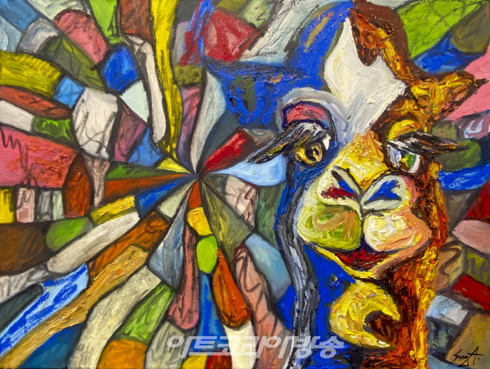 서울아트쇼 윤송아의 '꿈꾸는 낙타'전