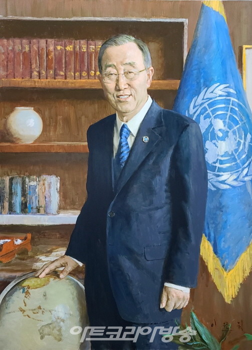 이원희 작가-반기문 전 유엔사무총장