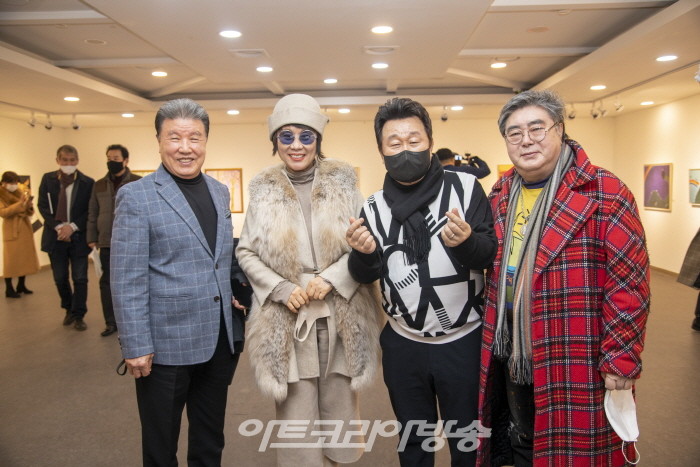 아트코리아그룹 엔터테인먼트 조갑출 회장, 남궁옥분, 임하룡, 가수겸작곡가 이철식