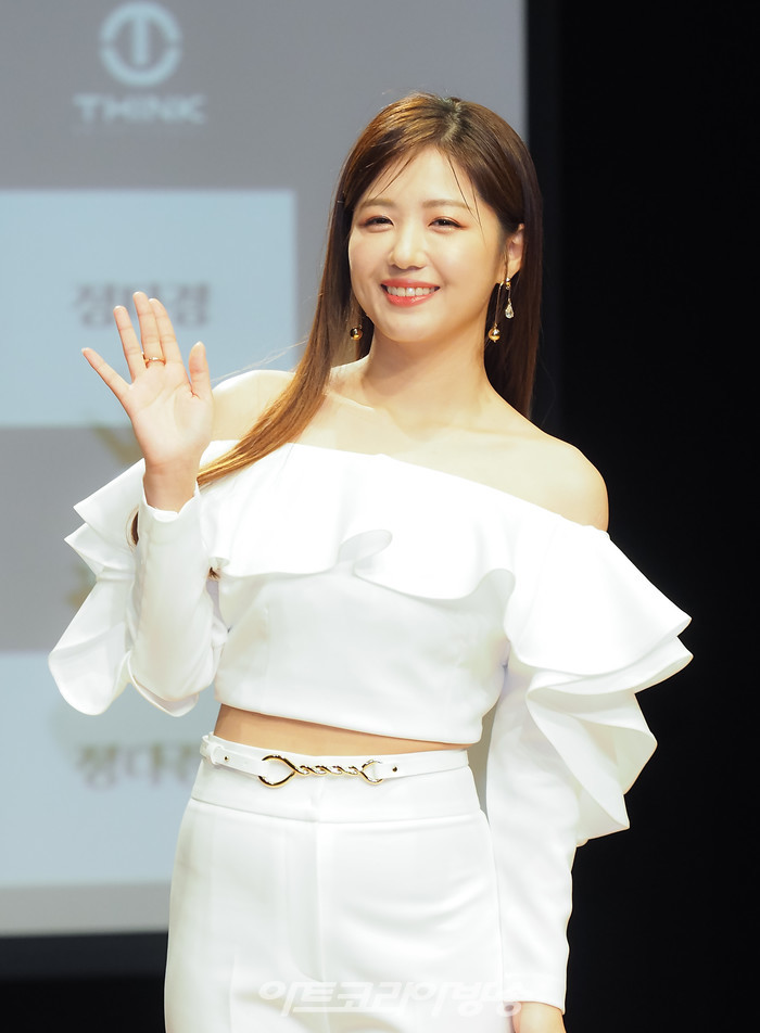 정다경 '가라 그래' 쇼케이스. 2022.01.13 사진 ⓒ아트코리아방송 이용선 기자