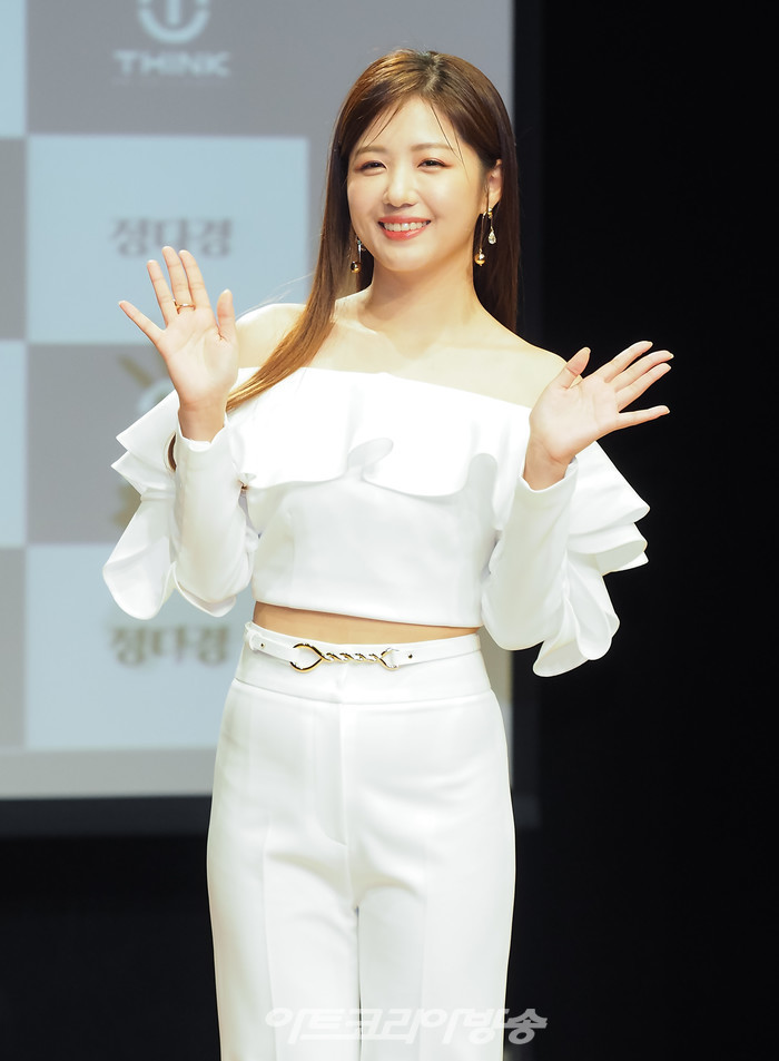 정다경 '가라 그래' 쇼케이스. 2022.01.13 사진 ⓒ아트코리아방송 이용선 기자