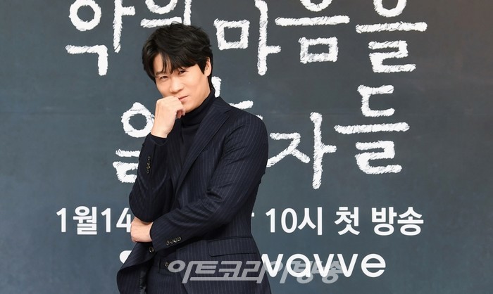 SBS 새 금토드라마 '악의 마음을 읽는 자들' 제작발표회(진선규) 2022.01.11 제공 SBS