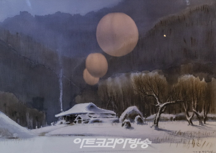 정봉길 초대전 '마음으로 그린 풍경화'