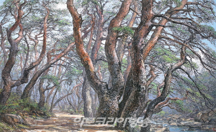 한국의 소나무 작가 김상원 개인전