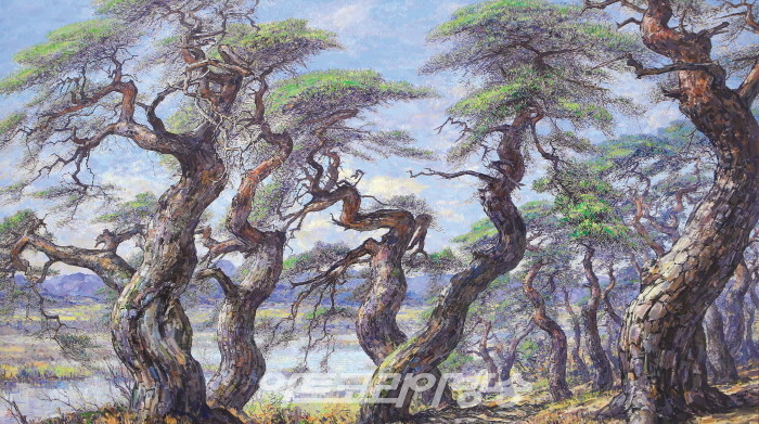 한국의 소나무 작가 김상원 개인전