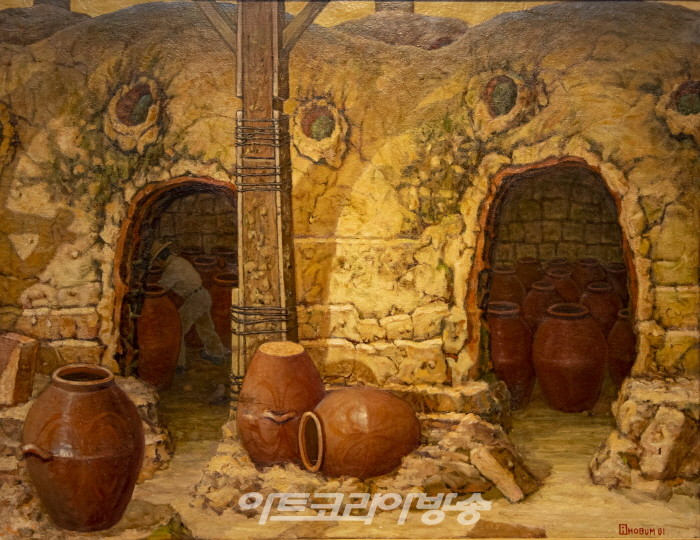 국전 수상작 '산실'