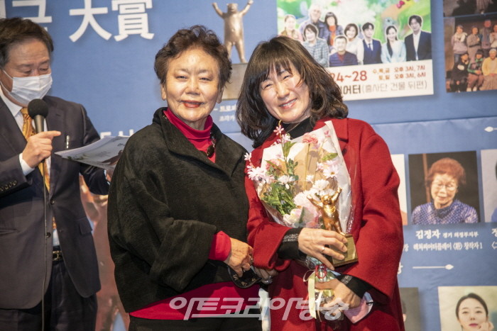 제4회 한국생활연극대상 시상식-유동주 생활연극 최우수연기상