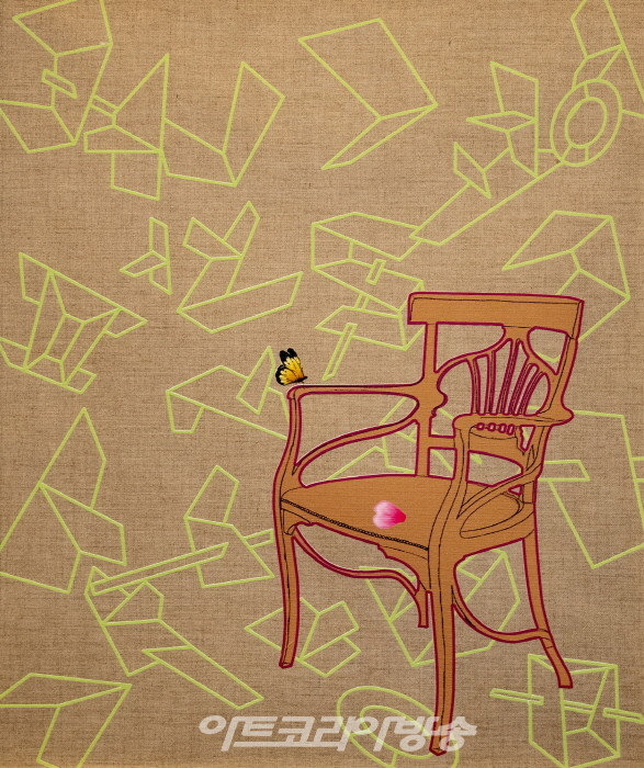 제70회 금보성 개인전 '한글민화 倚子' 작품