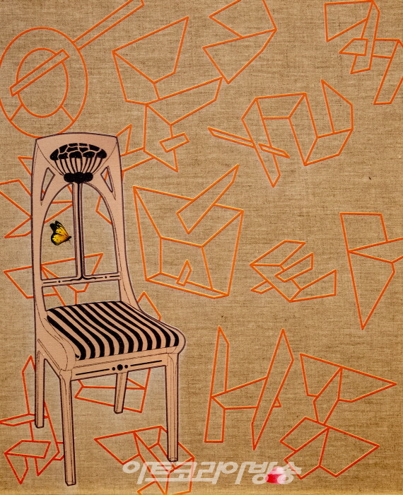 제70회 금보성 개인전 '한글민화 倚子' 작품