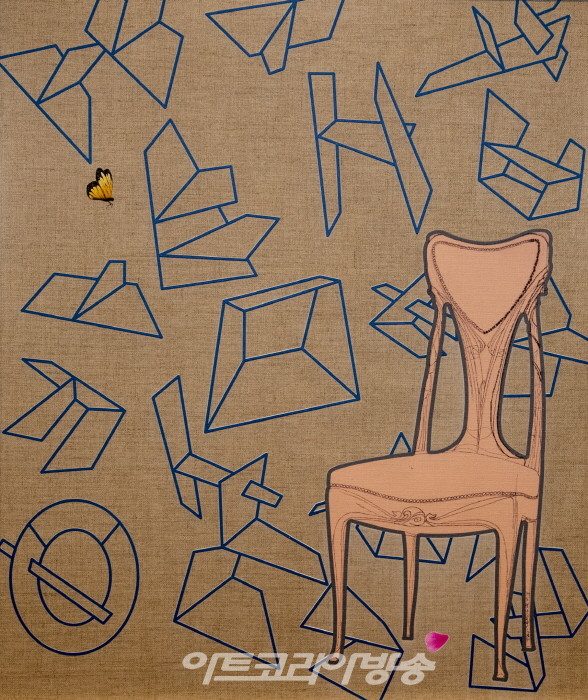 제70회 금보성 개인전 '한글민화 倚子' 작품