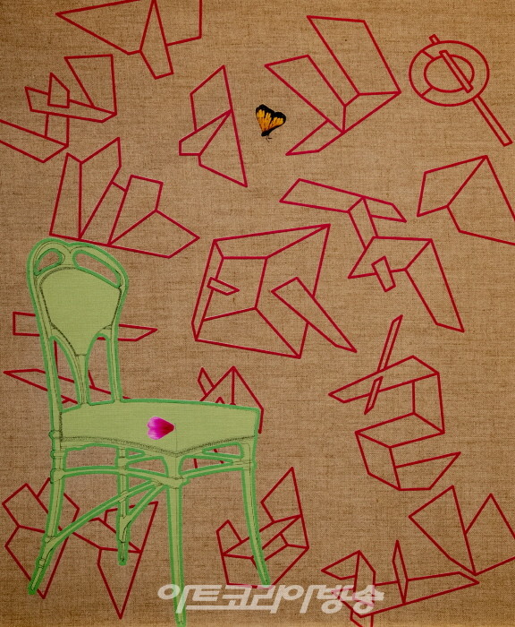 제70회 금보성 개인전 '한글민화 倚子' 작품