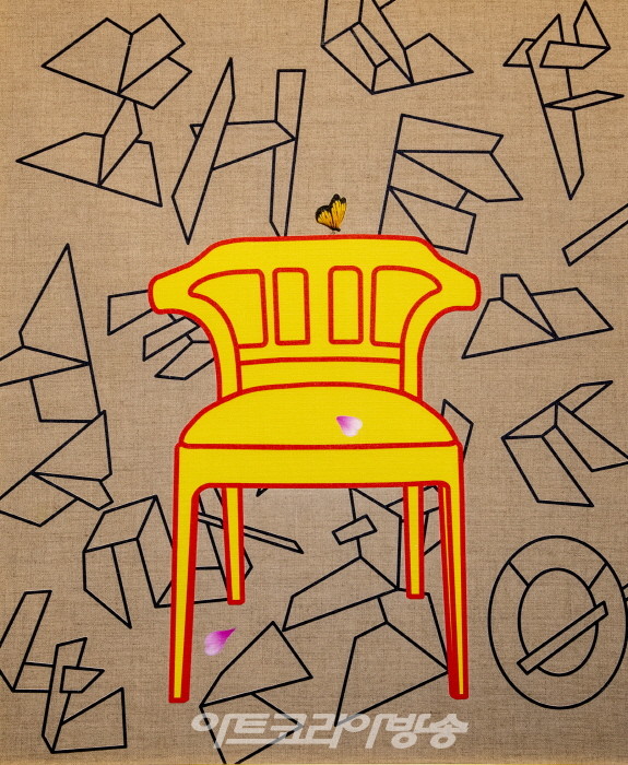 제70회 금보성 개인전 '한글민화 倚子' 작품