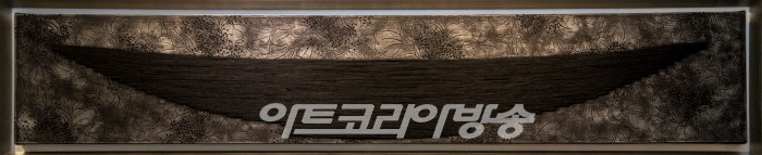 김순철 개인전 'About wish' 한지에 채색과 바느질