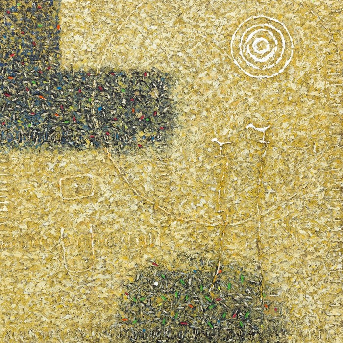  황경숙. 생명(Life)_낮 60.6x60.6cm mixed media 2022 A9992605-향상됨