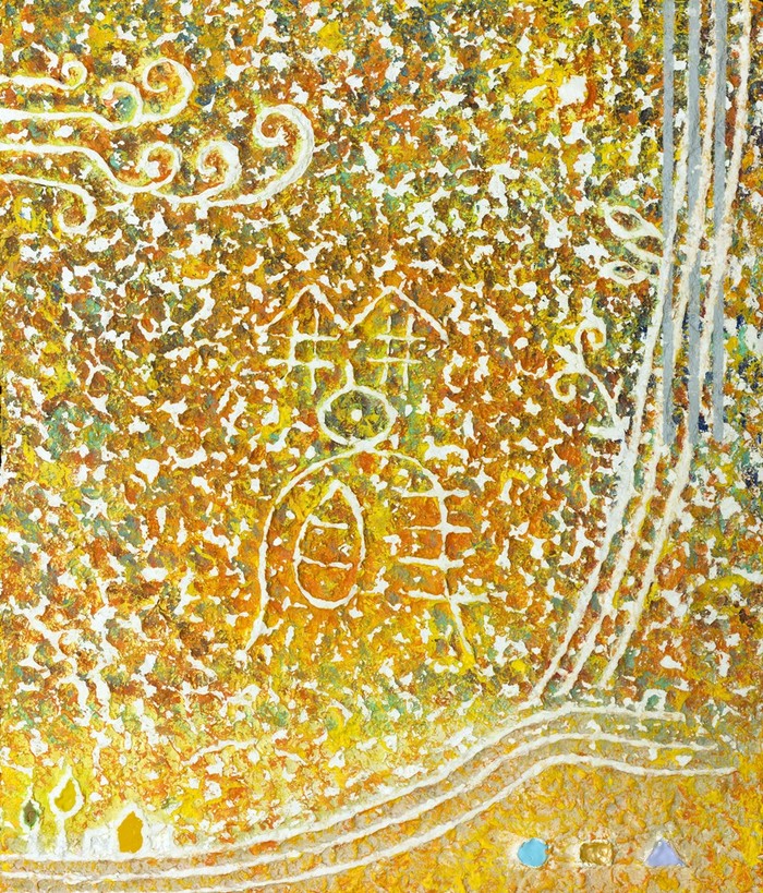 황경숙. 생명(Life)_보다3 45.5X53.0cm mixed media 2022 A9992663-향상됨