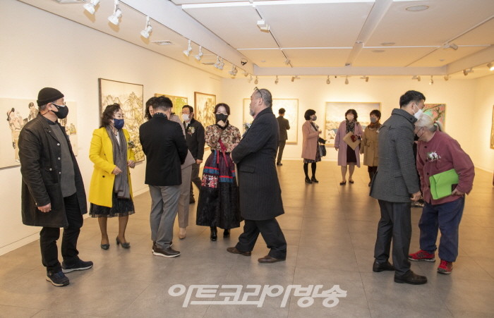2022 호연지기 '한국화 大作展' 개막식