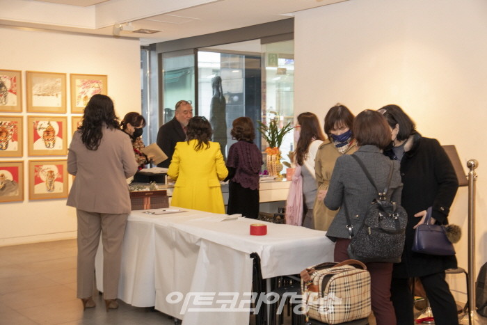 2022 호연지기 '한국화 大作展' 개막식