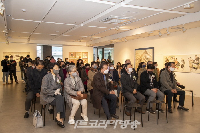 2022 호연지기 '한국화 大作展' 개막식