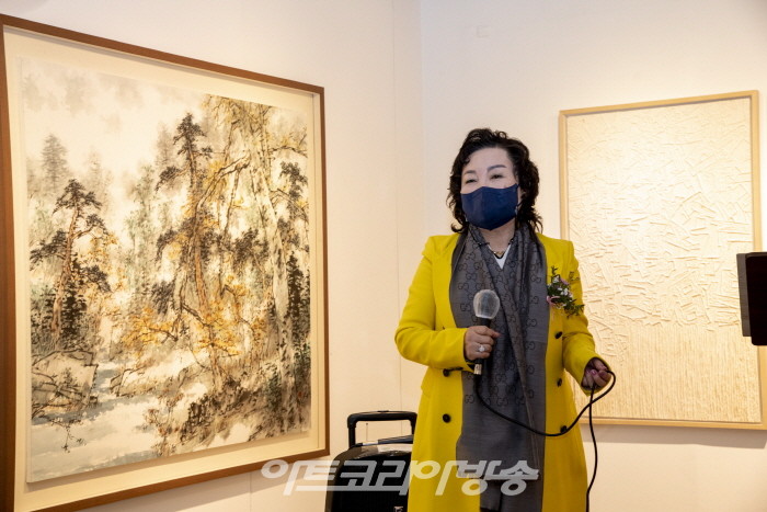 2022 호연지기 '한국화 大作展' 개막식-김옥희 회장 인사말