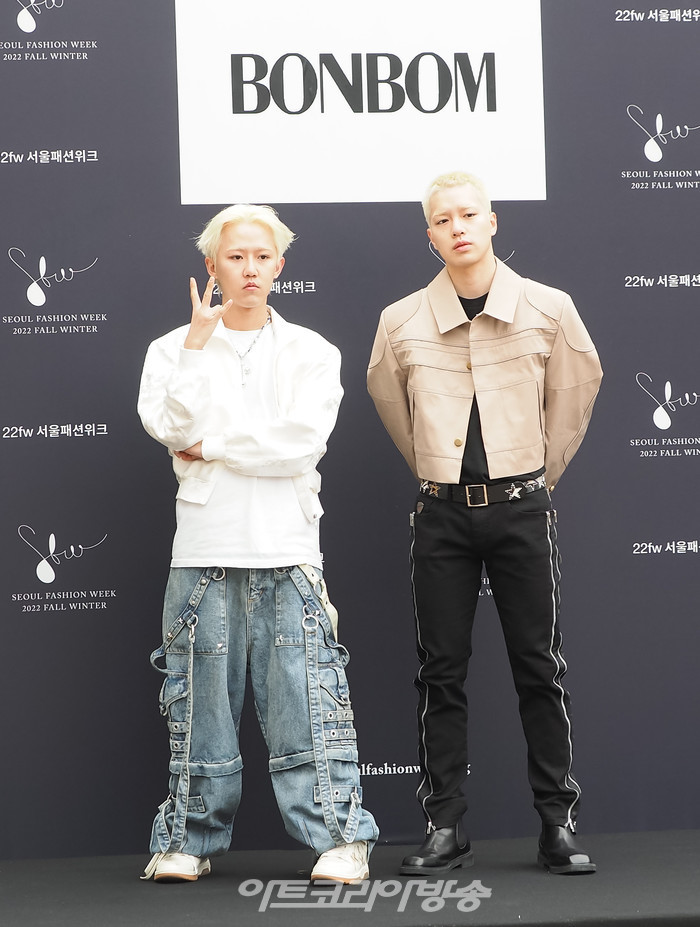 2022 FW서울패션위크 '본봄(BONBOM)' 패션쇼(가수 휘민, 제미나이) 2022.03.18 사진 ⓒ아트코리아방송 이용선 기자