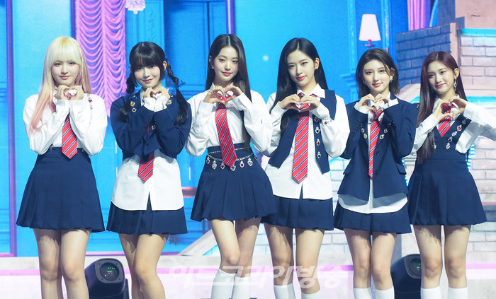 아이브(IVE) 'LOVE DIVE(러브 다이브)' 발매 기념 미디어 쇼케이스(리즈, 레이, 장원영, 안유진, 가을, 이서) 2022.04.05 사진 ⓒ아트코리아방송 이용선 기자