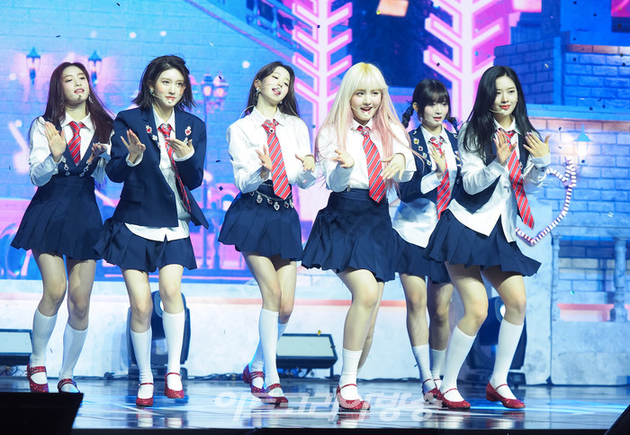 아이브(IVE) 'LOVE DIVE(러브 다이브)' 발매 기념 미디어 쇼케이스(리즈, 레이, 장원영, 안유진, 가을, 이서) 2022.04.05 사진 ⓒ아트코리아방송 이용선 기자