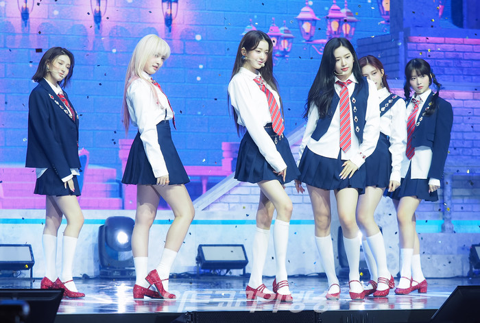 아이브(IVE) 'LOVE DIVE(러브 다이브)' 발매 기념 미디어 쇼케이스(리즈, 레이, 장원영, 안유진, 가을, 이서) 2022.04.05 사진 ⓒ아트코리아방송 이용선 기자