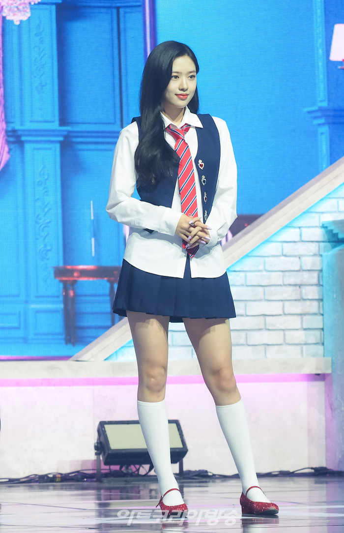 아이브(IVE) 'LOVE DIVE(러브 다이브)' 발매 기념 미디어 쇼케이스(안유진) 2022.04.05 사진 ⓒ아트코리아방송 이용선 기자