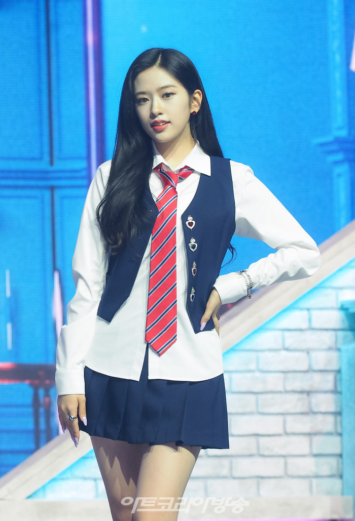 아이브(IVE) 'LOVE DIVE(러브 다이브)' 발매 기념 미디어 쇼케이스(안유진) 2022.04.05 사진 ⓒ아트코리아방송 이용선 기자