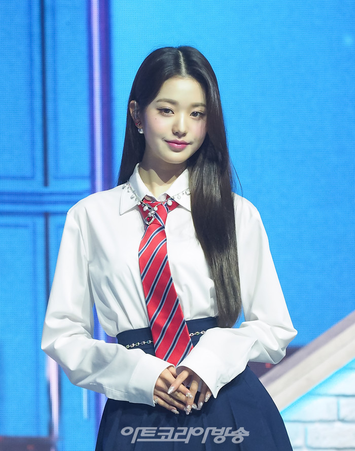 아이브(IVE) 'LOVE DIVE(러브 다이브)' 발매 기념 미디어 쇼케이스(장원영) 2022.04.05 사진 ⓒ아트코리아방송 이용선 기자