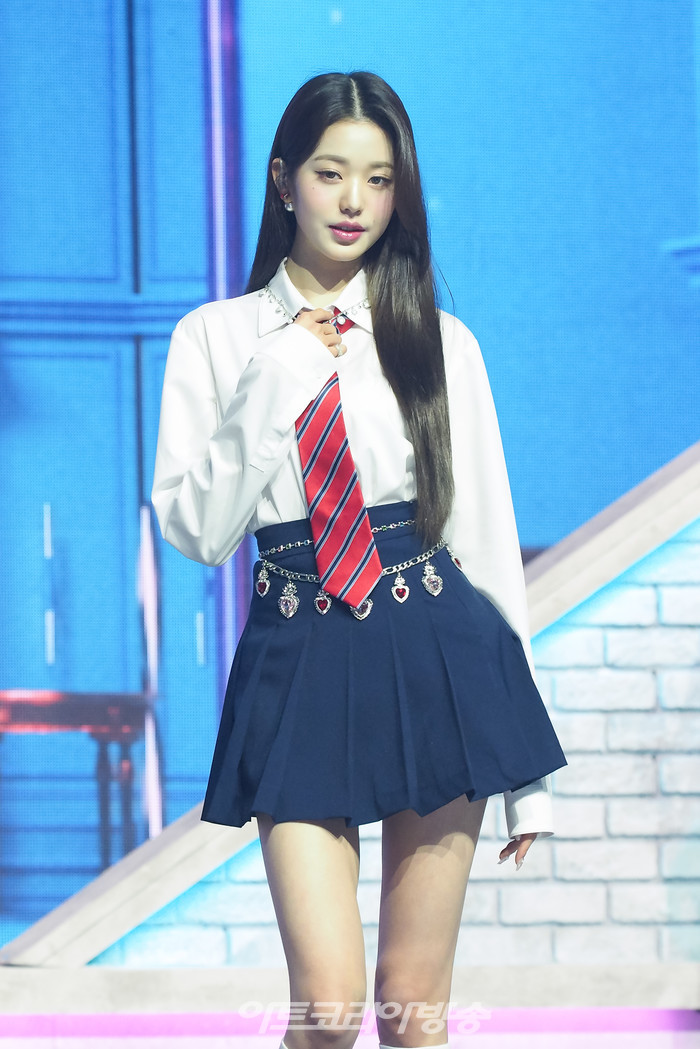 아이브(IVE) 'LOVE DIVE(러브 다이브)' 발매 기념 미디어 쇼케이스(장원영) 2022.04.05 사진 ⓒ아트코리아방송 이용선 기자