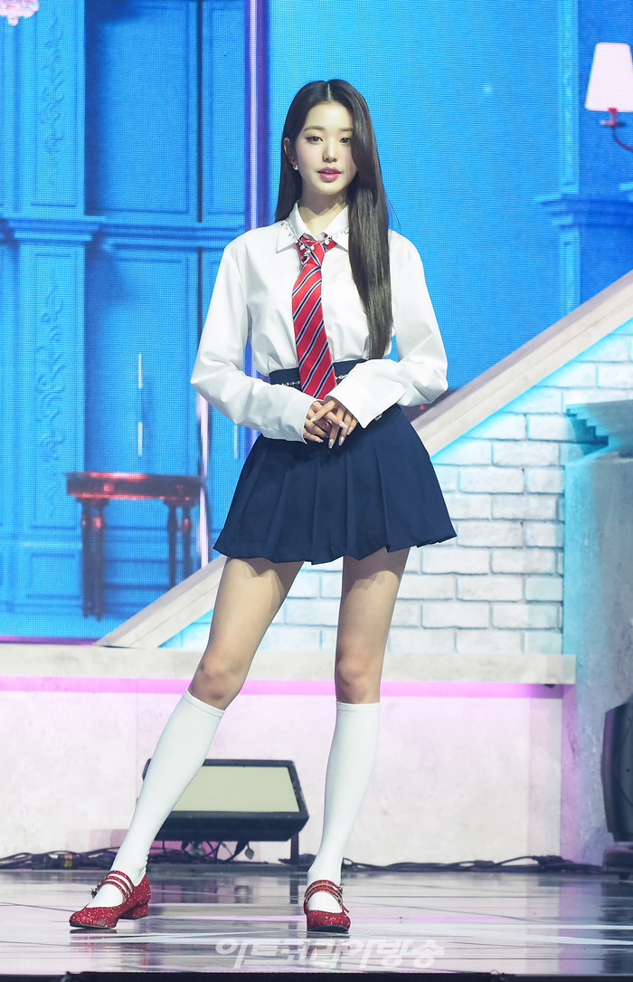 아이브(IVE) 'LOVE DIVE(러브 다이브)' 발매 기념 미디어 쇼케이스(장원영) 2022.04.05 사진 ⓒ아트코리아방송 이용선 기자