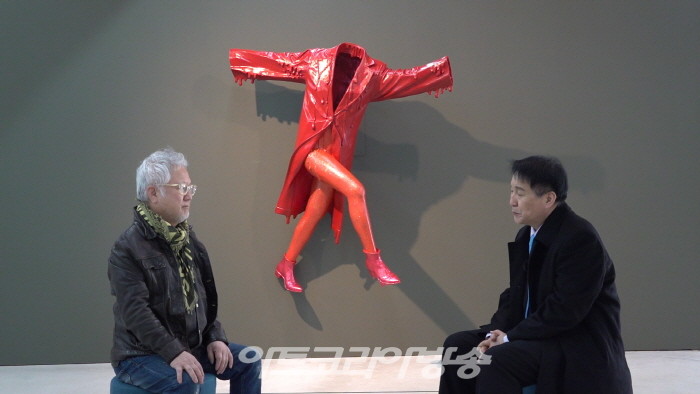 안창홍 유령패션 '한국·에콰도르 특별 귀국전 인터뷰'