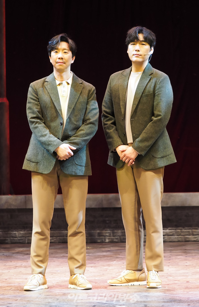 뮤지컬 '아몬드' 프레스콜(김태한, 정상윤) 2022.04.08 사진 ⓒ아트코리아방송 이용선 기자
