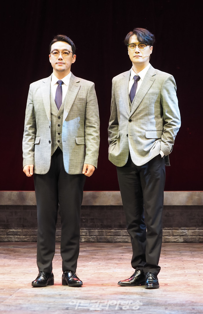 뮤지컬 '아몬드' 프레스콜(김수용, 김승용) 2022.04.08 사진 ⓒ아트코리아방송 이용선 기자