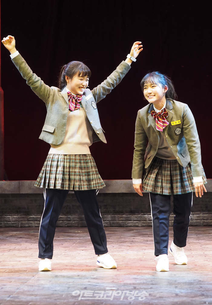 ​뮤지컬 '아몬드' 프레스콜(임찬민, 송영미) 2022.04.08 사진 ⓒ아트코리아방송 이용선 기자​