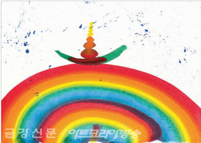 진옥 시화전 '점·선·면 Buddhist를 만나다'