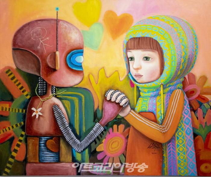 배향숙 개인전 '네버랜드를 찾아서'-미래의 우정