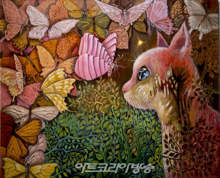 배향숙 개인전 '네버랜드를 찾아서'-나비효과