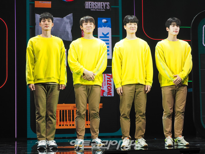 뮤지컬 '차미' 프레스콜(김고대 역 조풍래, 기세중, 안지환, 황순종) 2022.04.28 사진 ⓒ아트코리아방송 이용선 기자