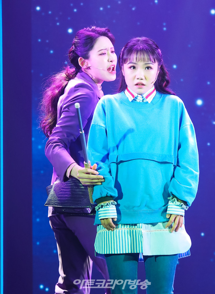 뮤지컬 '차미' 프레스콜(차미호 역 홍나현, 차미 역 홍서영) 2022.04.28 사진 ⓒ아트코리아방송 이용선 기자