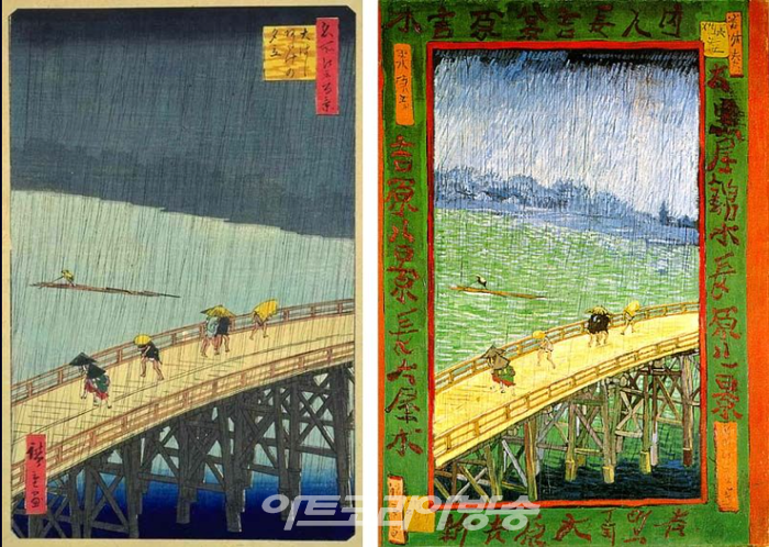  비오는날의 다리 1887년