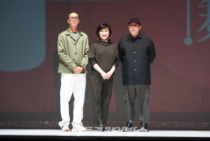 서울시무용단 '일무' 프레스콜(김성훈 안무가, 정혜진 예술감독, 정구호 연출) 2022.05.18 사진 ⓒ아트코리아방송 이용선 기자