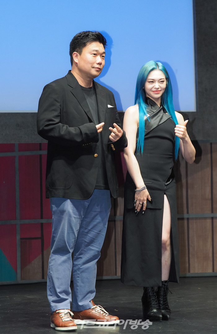 알렉사 미 NBC '아메리칸 송 콘테스트(America Song Contest)' 우승 기념 기자간담회(지비레이블 김준홍 대표, 알렉사) 2022.05.19 사진 ⓒ아트코리아방송 이용선 기자