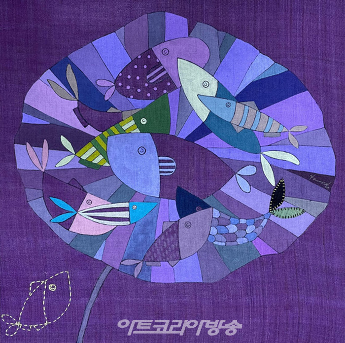 윤심연, this moment40 x 40cm, 2021